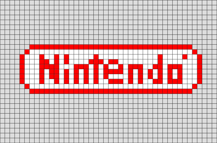 Nintendo Pixel Art Boredom,So I Decided To Make A Pixel Art Of The