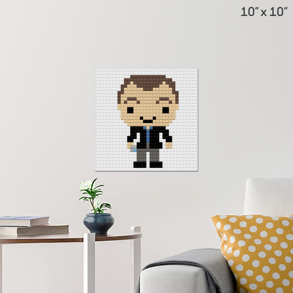 Ninth Doctor Brick Poster