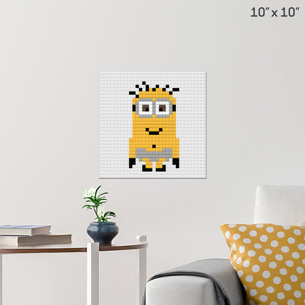 No Pants Day Brick Poster