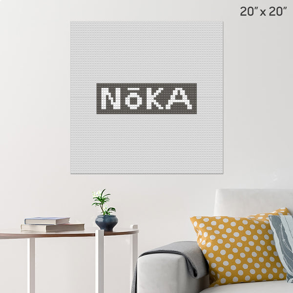 Noka Chocolate Brick Poster