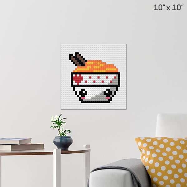 Noodles Brick Poster