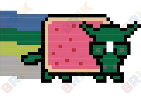 Nyan Bull Pixel Art