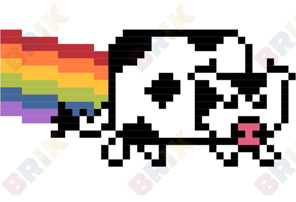 Nyan Cow Pixel Art