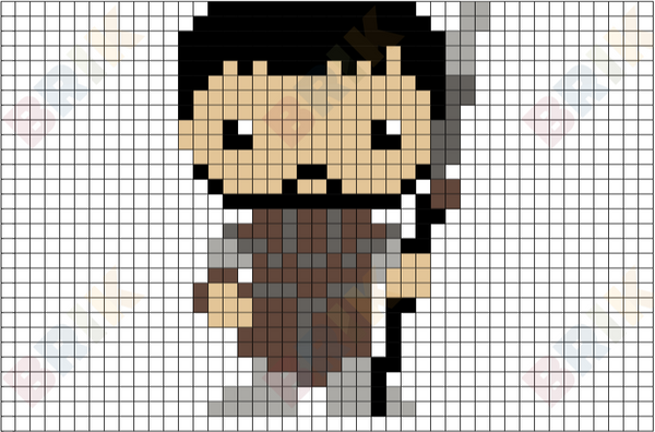Oberyn Martell Pixel Art