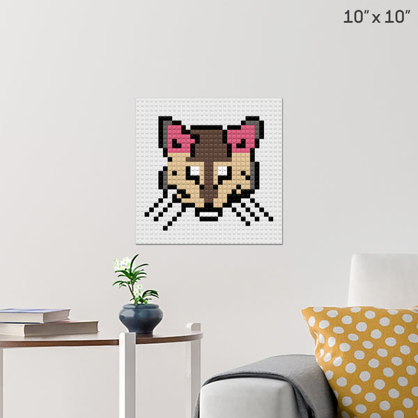 Ocelot Brick Poster