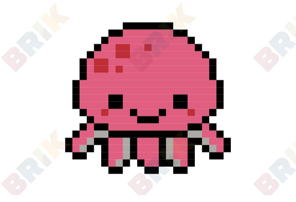 Octopus Pixel Art