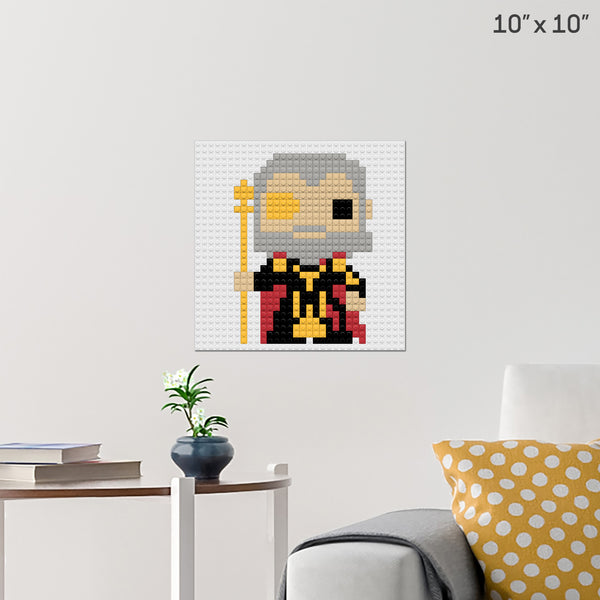 Odin Borson Brick Poster