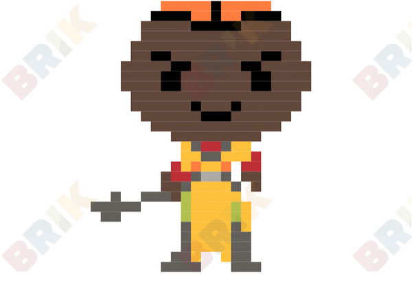 Okoye Pixel Art