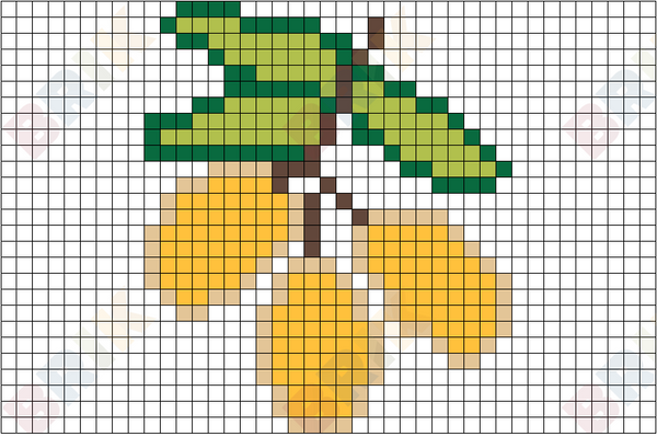 Olive Pixel Art