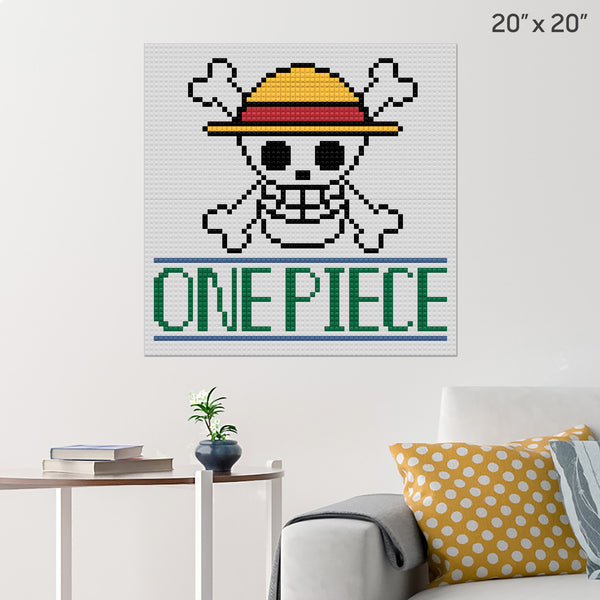 One Piece Brick Poster