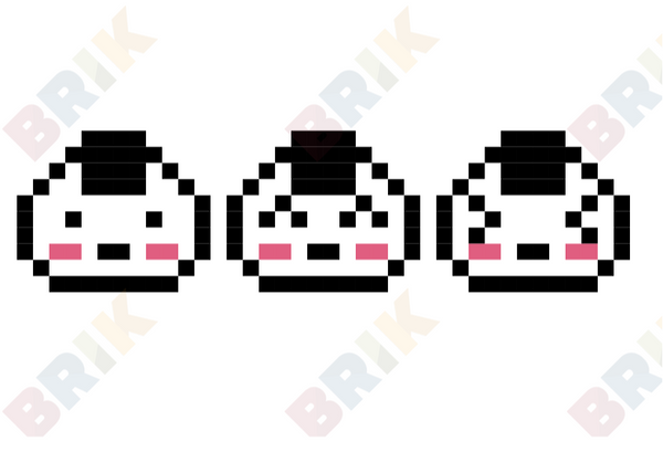 Onigiri Pixel Art
