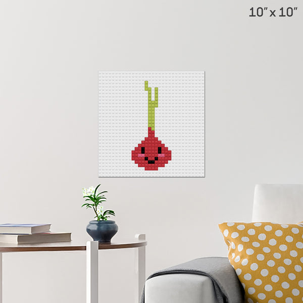Onion Brick Poster