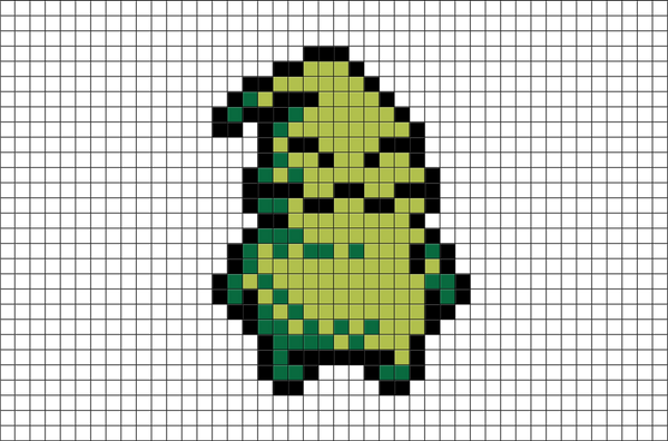 Oogie Boogie Pixel Art