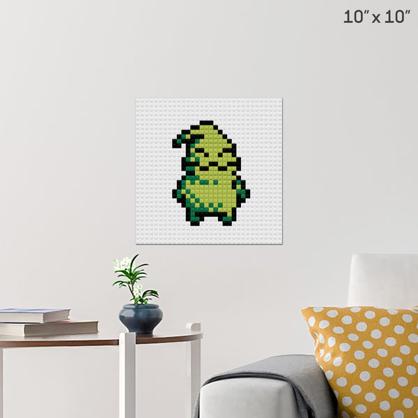 Oogie Boogie Brick Poster