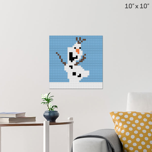 OOLAF Brick Poster