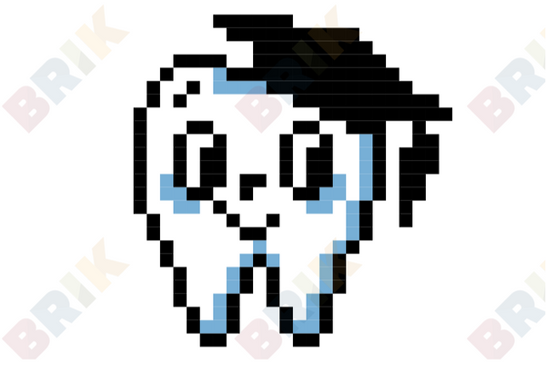 Oral Health Pixel Art
