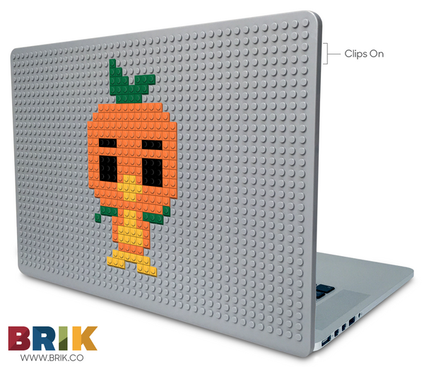 Orange Bird Laptop Case