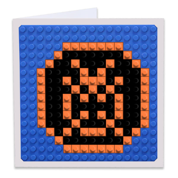 Orange Lantren corp Greeting Card