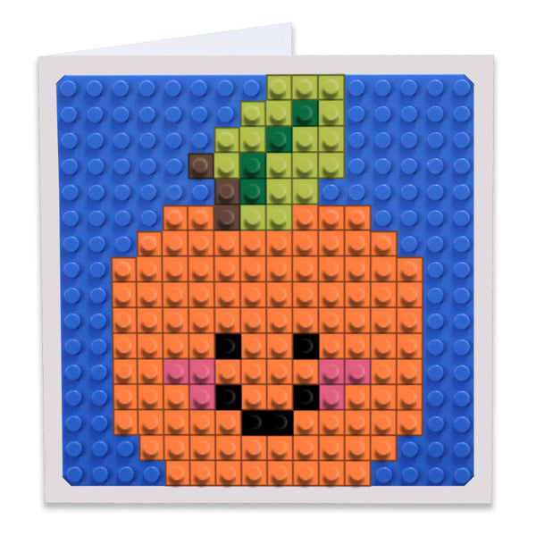 Orange Greeting Card
