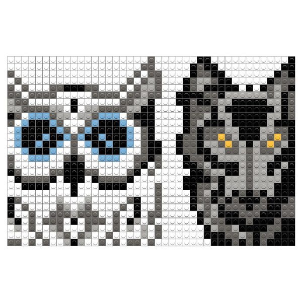 owl and wolf