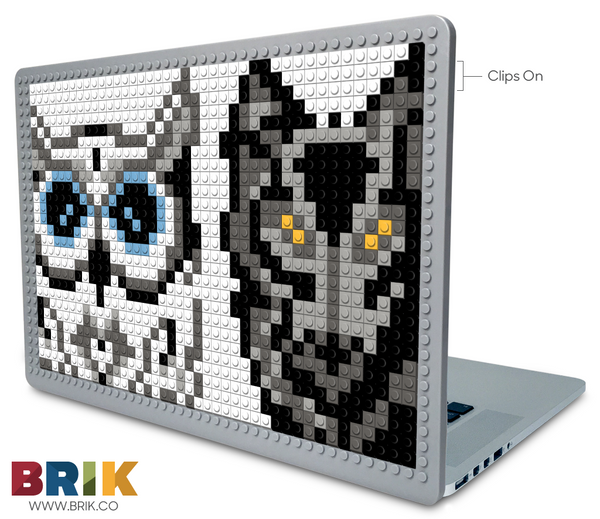 owl and wolf Laptop Case
