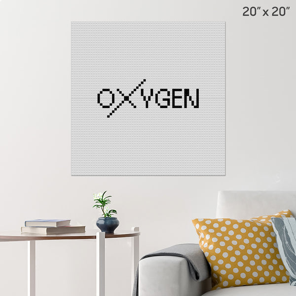 Oxygen Brick Poster