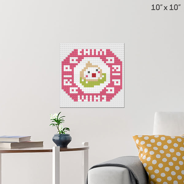 Pachimari spray Brick Poster