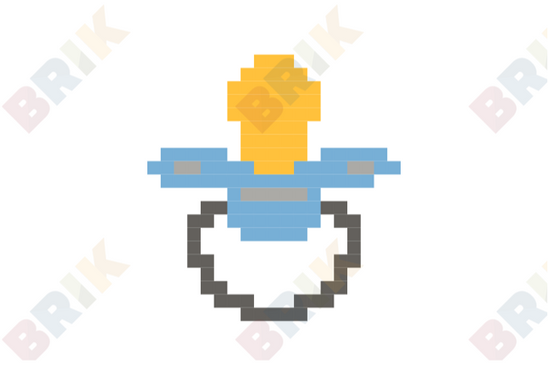 Pacifier Pixel Art