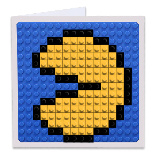 Pacman Greeting Card