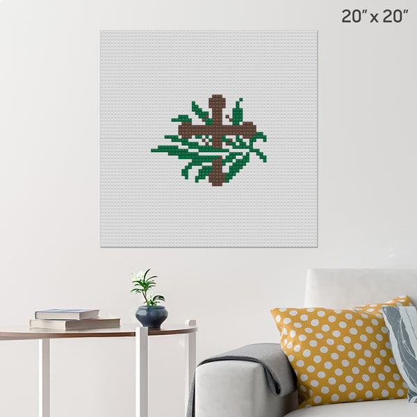 Palm Sunday Brick Poster