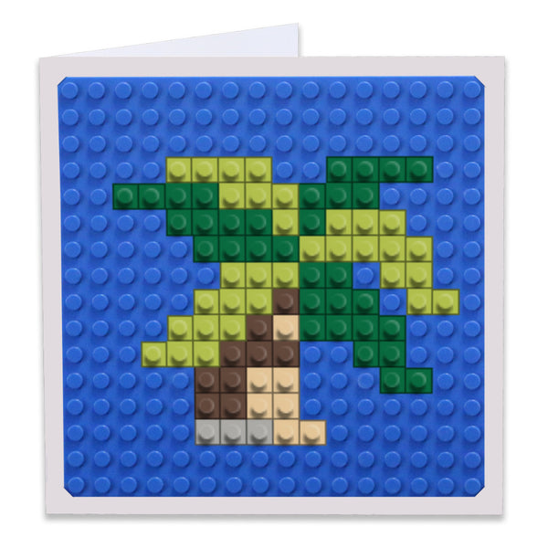 Palm Tree Greeting Card