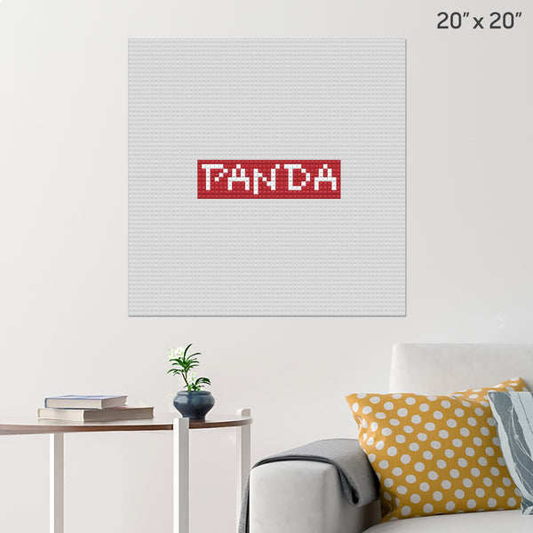 Panda Express Brick Poster