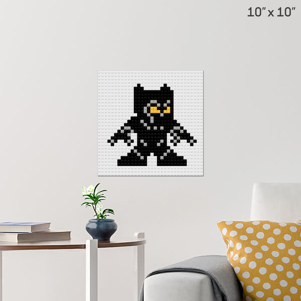 PANTERA NEGRA Brick Poster
