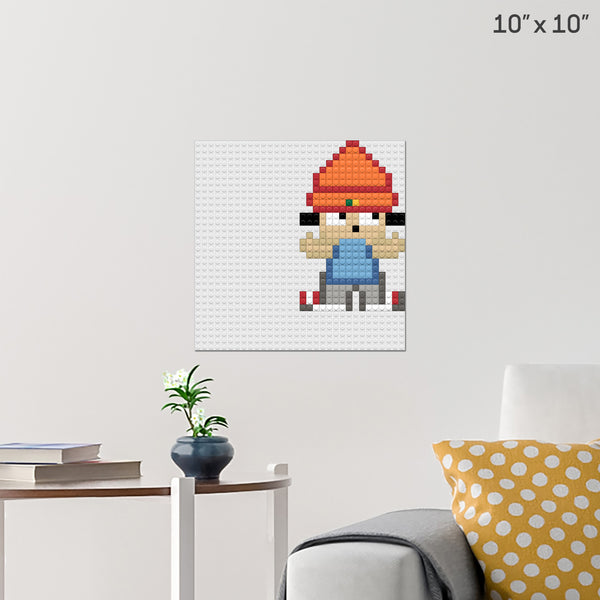 Parappa Brick Poster