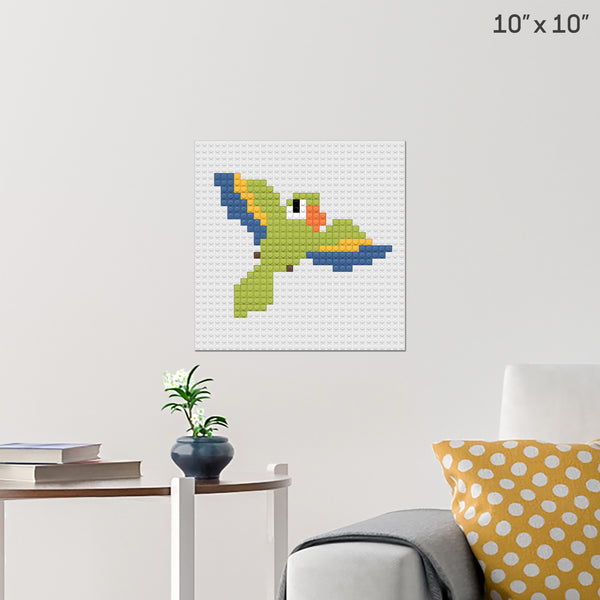 Parrot Brick Poster