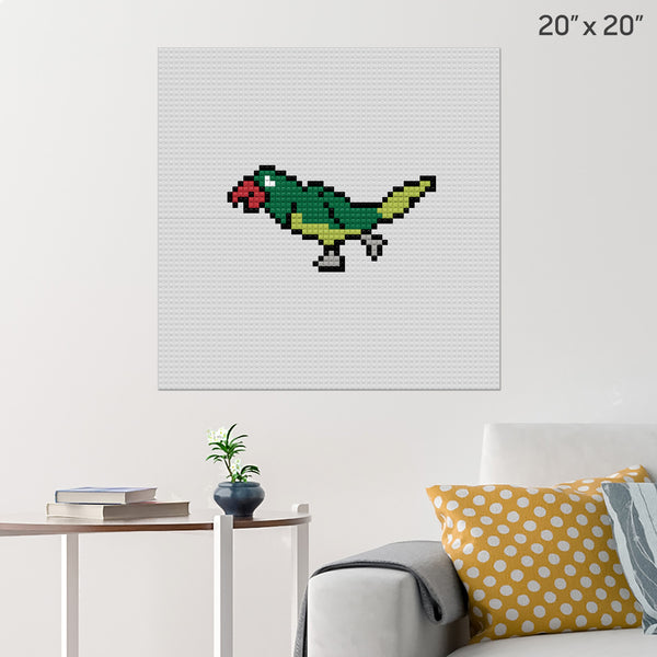 Parrot Brick Poster