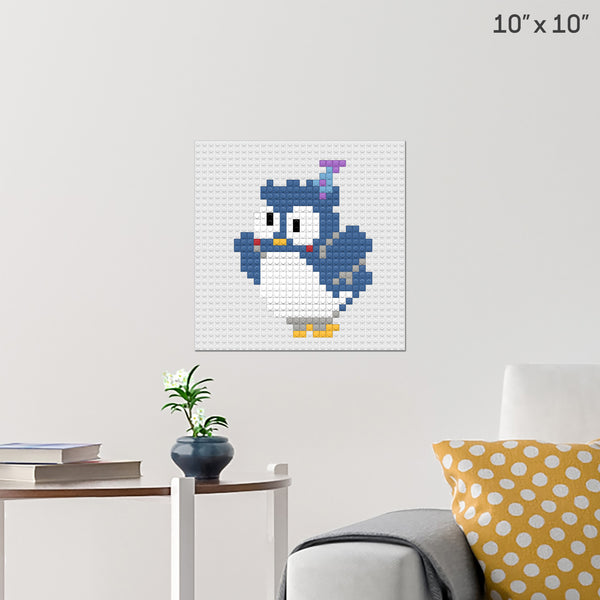 PataPataPeppy Brick Poster