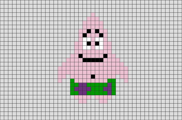 Patrick Pixel Art
