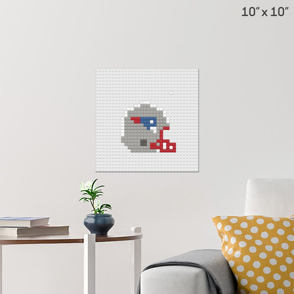 patriot helment Brick Poster