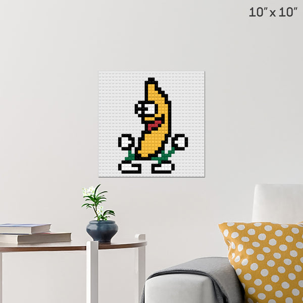 Peanut Butter Jelly Time  Banana Brick Poster