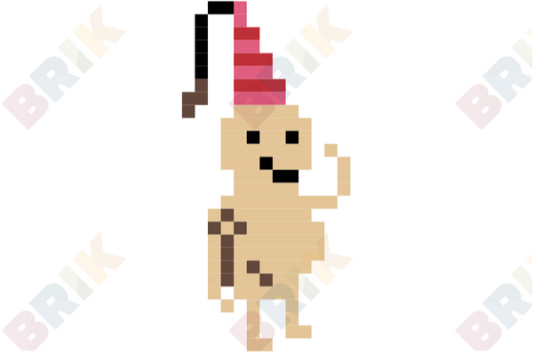 Peanut Princess Pixel Art