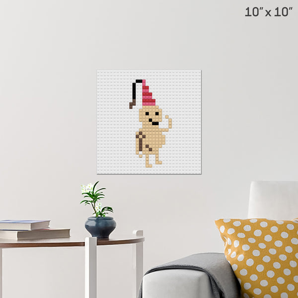 Peanut Princess Brick Poster