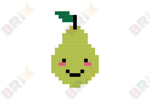 Pear Pixel Art