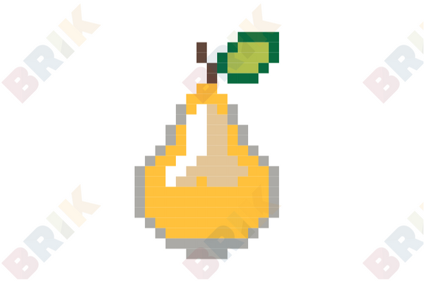 Pear Pixel Art