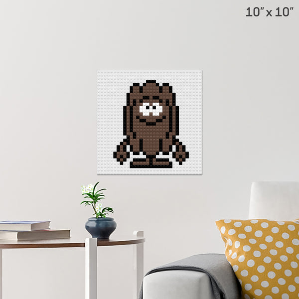 Pecan Day Brick Poster