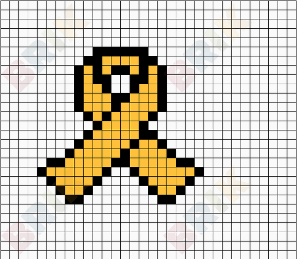 Pediatric Cancer Ribon