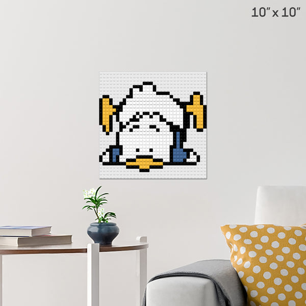 Pekkle Brick Poster