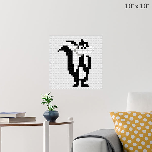 Penelope Pussycat Brick Poster