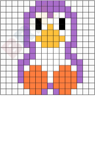 Penguin Brik Art Box Female