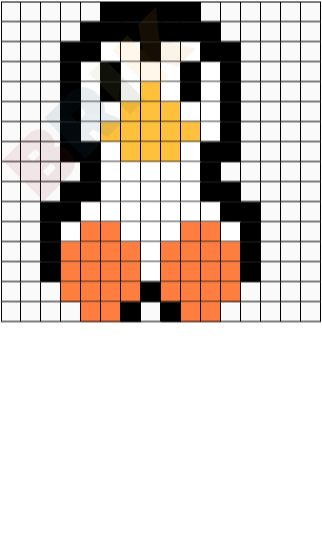 Penguin Brik Art Box New Pix